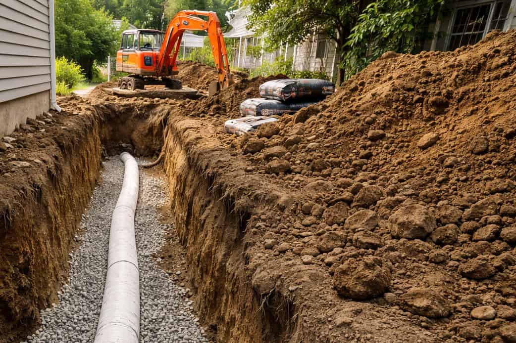 Grading and Excavating image